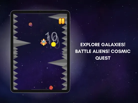 Cosmic Quest: Space Challenge iPad 应用截图