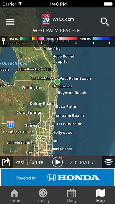 WFLX FOX29 Weather Screenshots