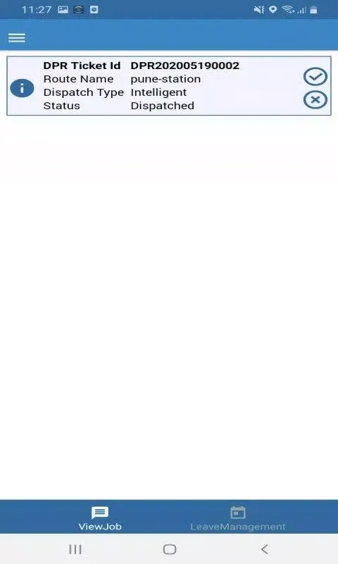 Скриншоты TCTS Workforce Management App