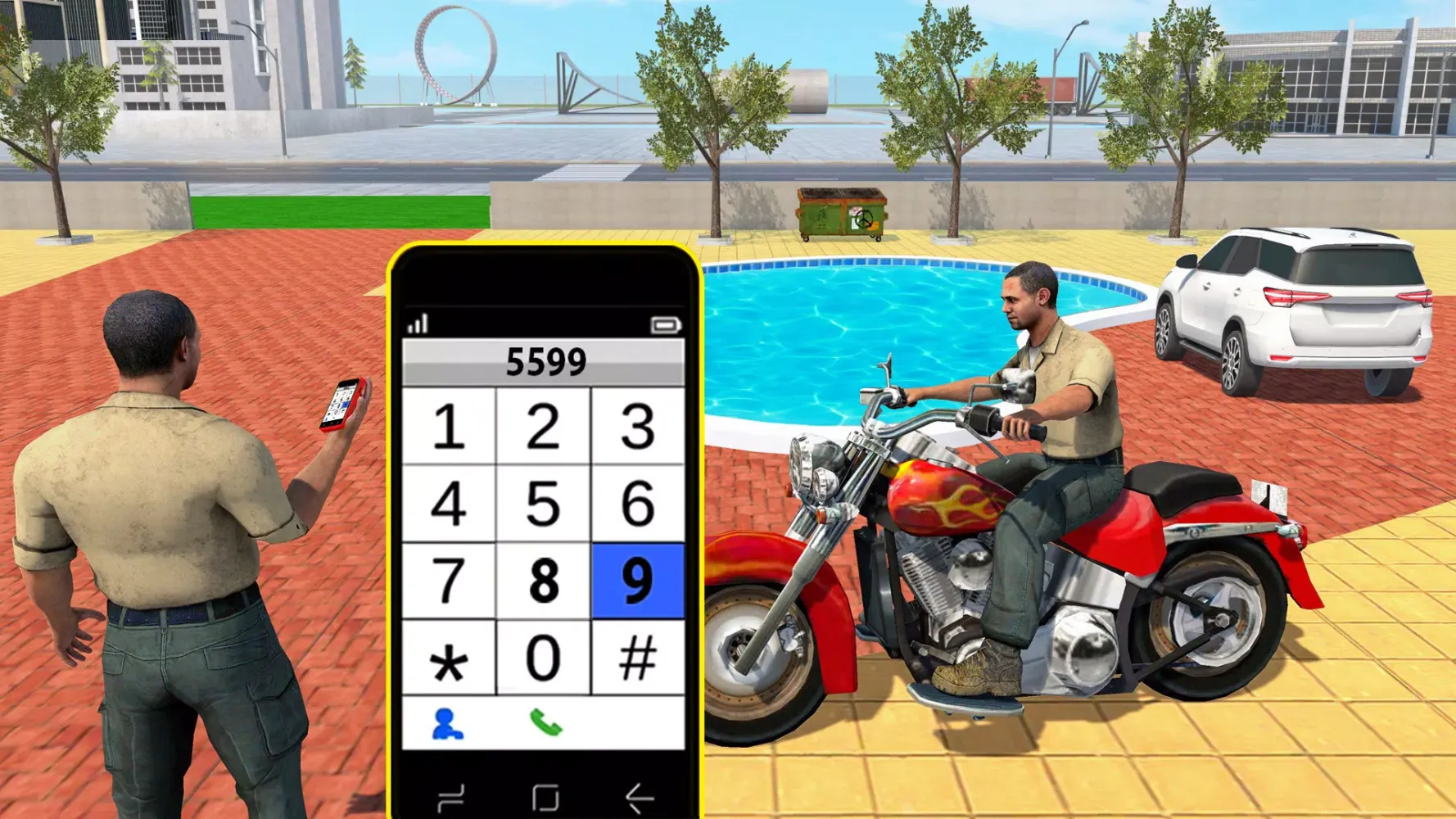 Скриншоты Indian Driving Gangster Sim 3D