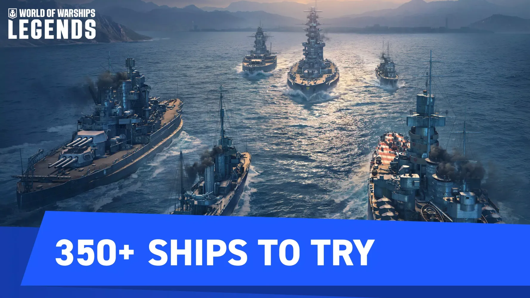 ภาพหน้าจอของ World of Warships Legends PvP