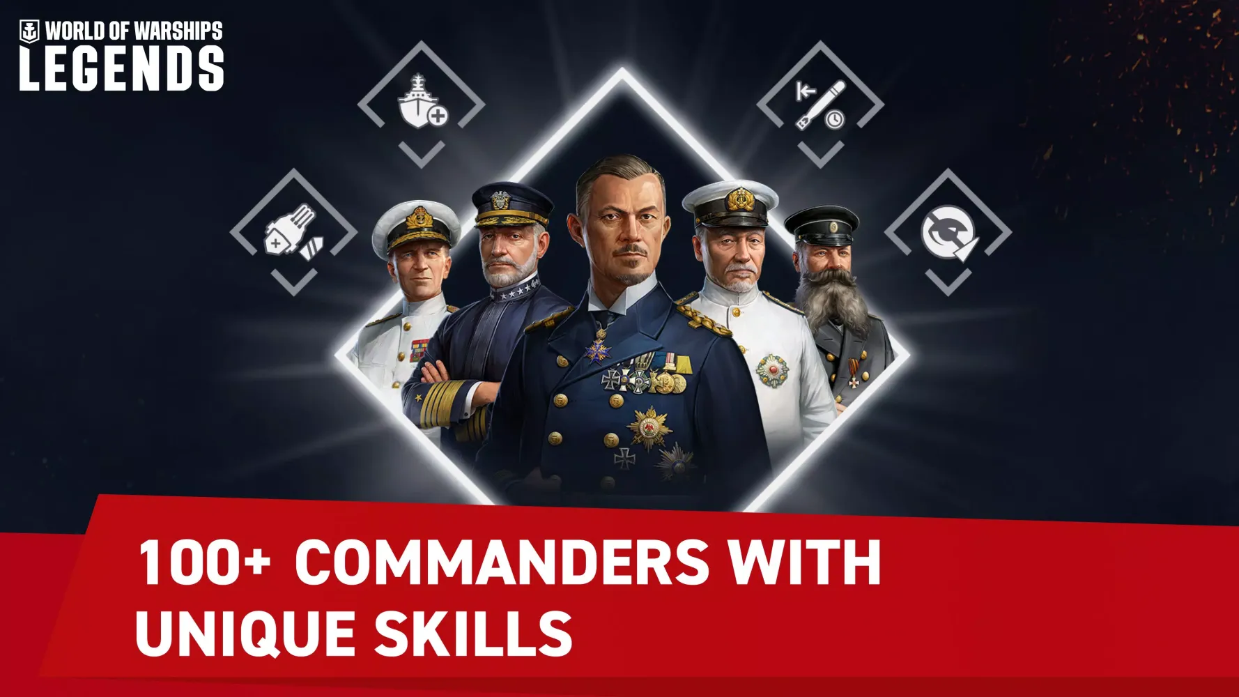 ภาพหน้าจอของ World of Warships Legends PvP