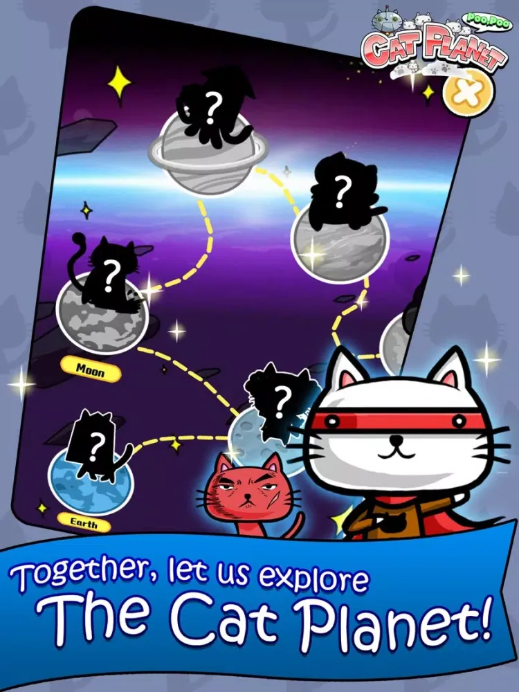 Capturas de pantalla de Cat Planet-Poo Poo iPad 