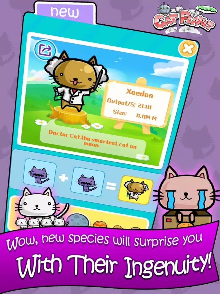 Capturas de pantalla de Cat Planet-Poo Poo iPad 