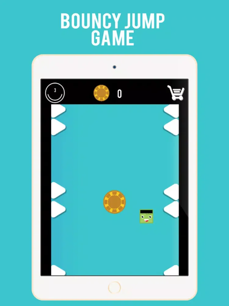 Bouncy Jump Bit iPad 應用截圖
