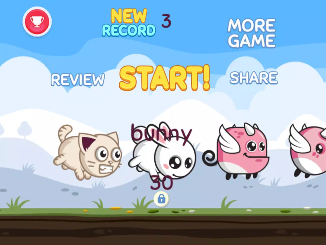 Capturas de tela do Cat Bouncing iPad 