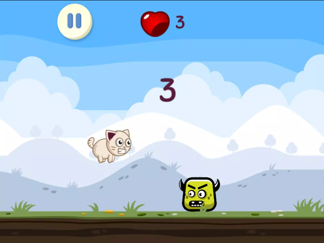 Capturas de tela do Cat Bouncing iPad 