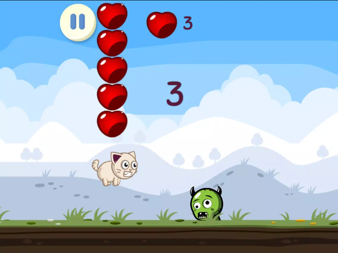 Capturas de tela do Cat Bouncing iPad 
