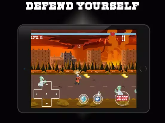 صور Cowboys VS Zombies II iPad 
