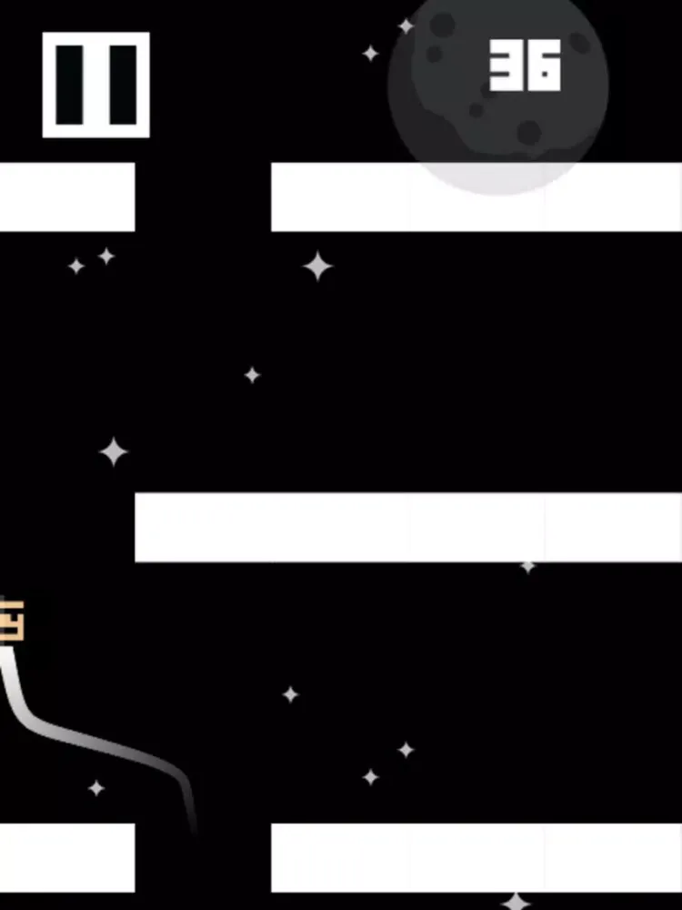 Capturas de tela do Pixel In Space iPad 