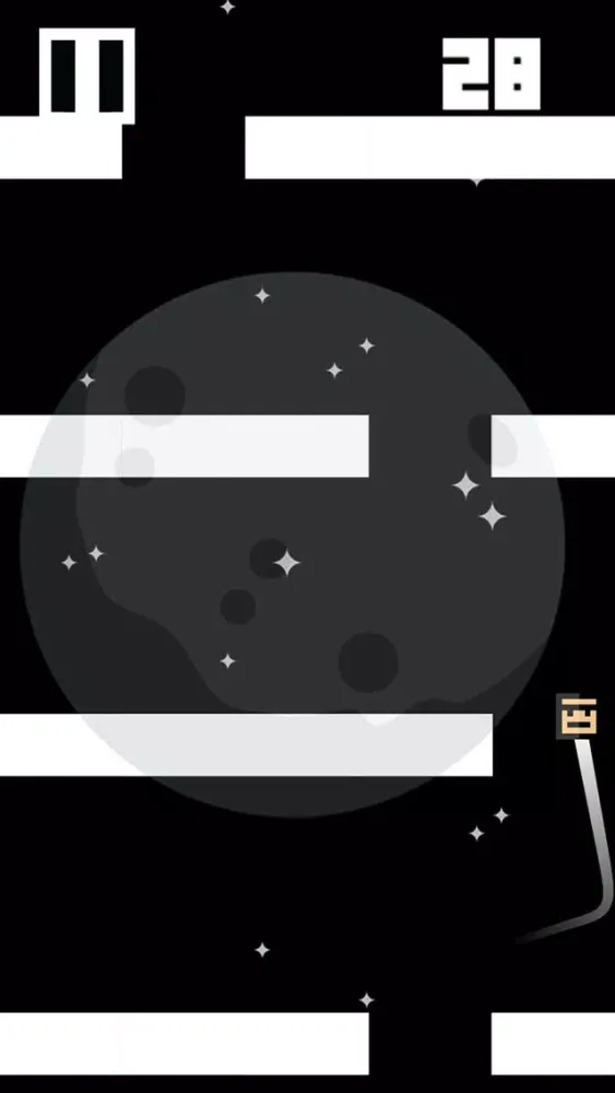 Capturas de tela do Pixel In Space