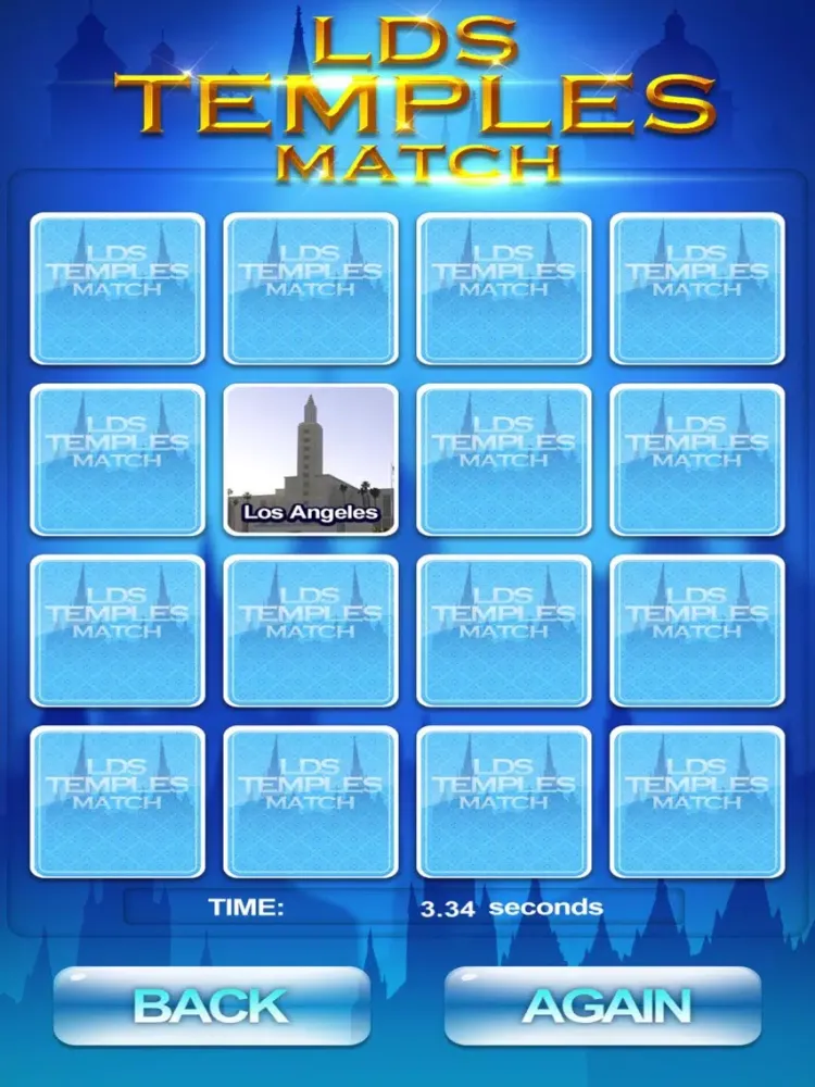 Captures d'écran de LDS Temples Match iPad 