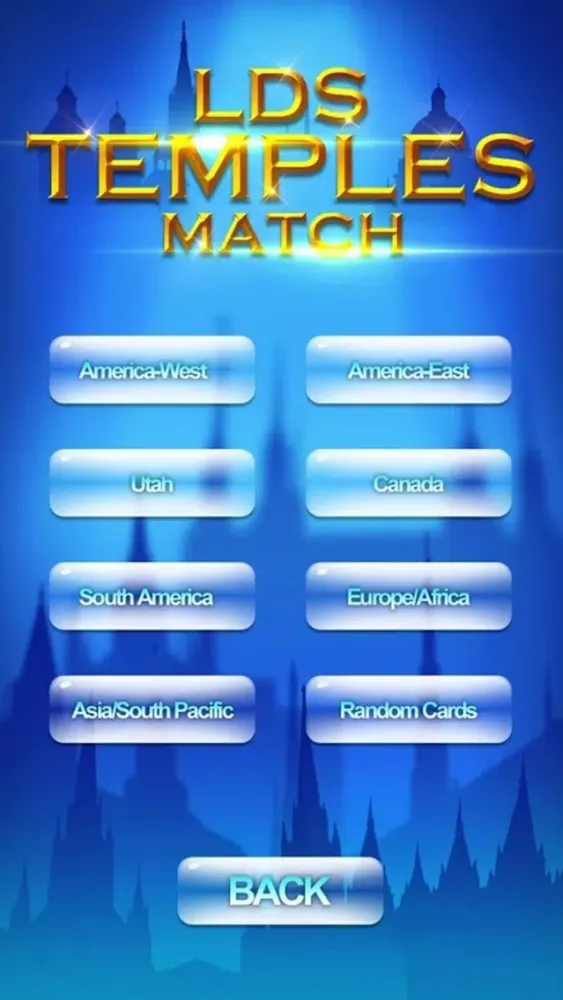 Captures d'écran de LDS Temples Match