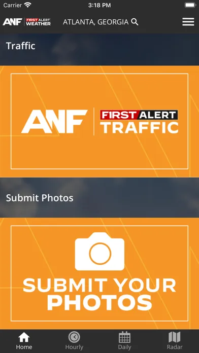ANF First Alert Weather應用截圖
