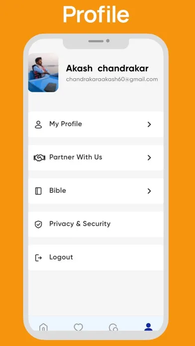 Скриншоты My Christian Social Network