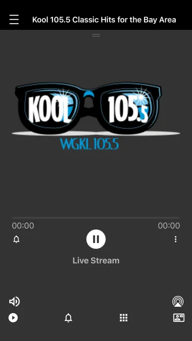 WGKL Kool 105.5 Ekran Görüntüleri