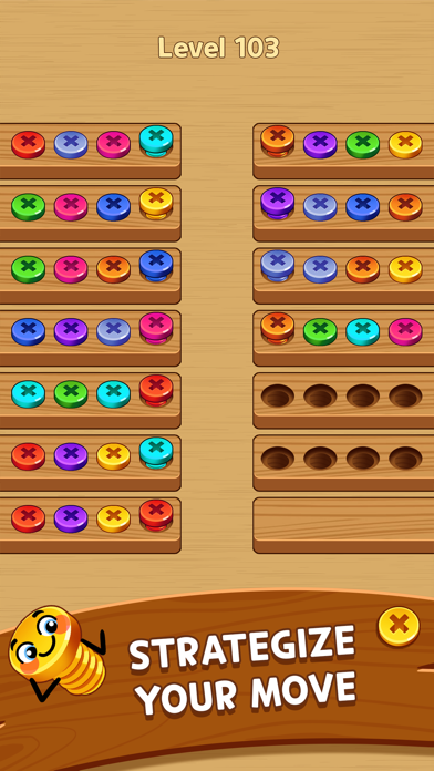 Wood Screw: Color Sort Puzzle应用截图