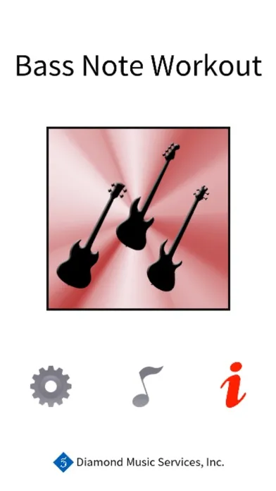 Tangkapan skrin Bass Note Workout
