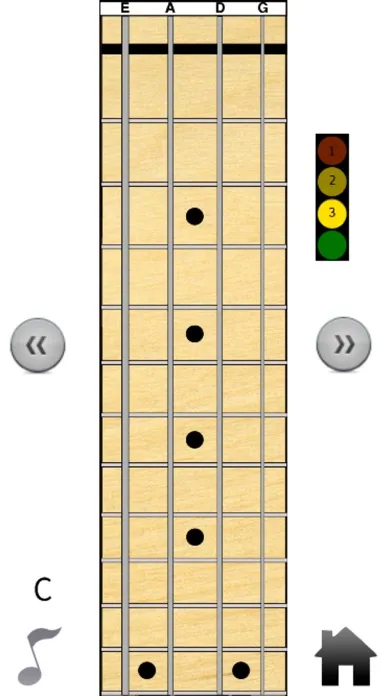 Tangkapan skrin Bass Note Workout