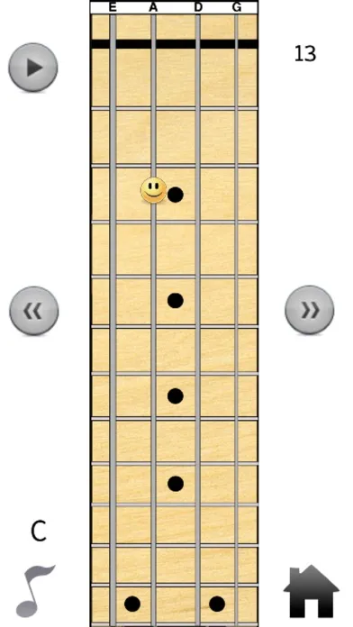 Tangkapan skrin Bass Note Workout