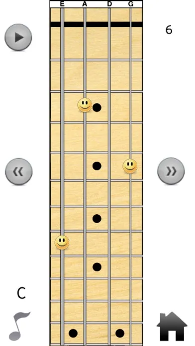 Tangkapan skrin Bass Note Workout