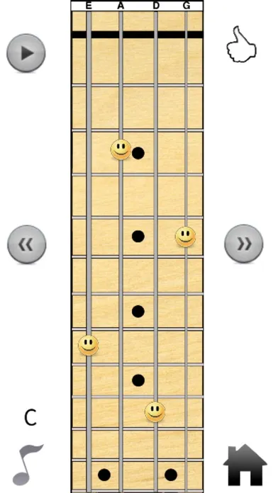 Tangkapan skrin Bass Note Workout