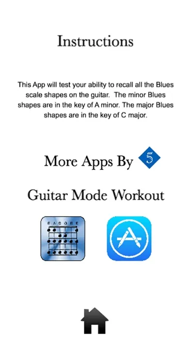 Capturas de pantalla de Blues Scale Workout