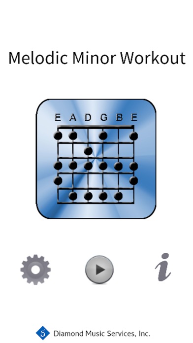 Guitar Melodic Minor Workout 스크린샷
