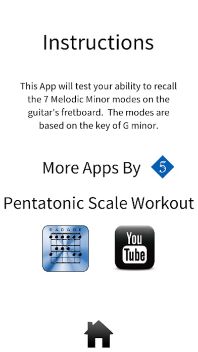 Guitar Melodic Minor Workout 스크린샷