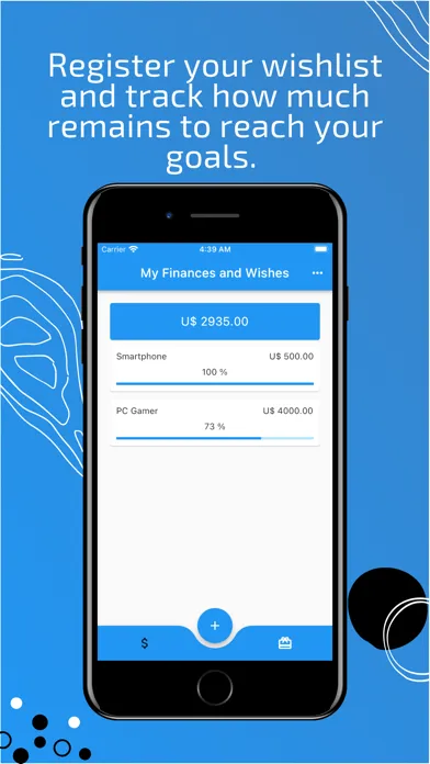 Zrzuty ekranu My Finances and Wishes