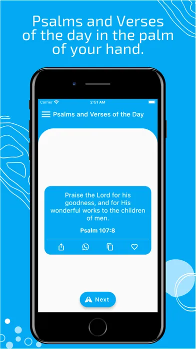 Psalms and Verses of the Day应用截图