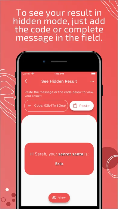 Secret Santa Easy Raffle Ekran Görüntüleri