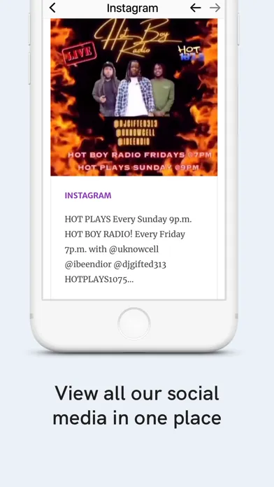 Скриншоты Hot 107.5