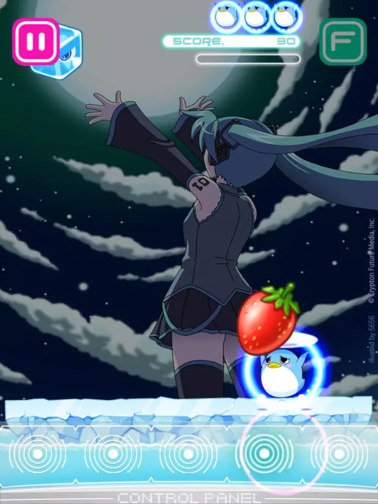 Catch fruits to the beat of music!◆CATCH PANG iPad  Screenshots