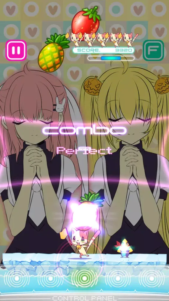 Catch fruits to the beat of music!◆CATCH PANG Screenshots