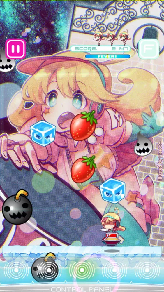 Catch fruits to the beat of music!◆CATCH PANG Screenshots