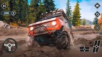 Tangkapan skrin Offroad 4x4 Jeep : Simulator