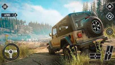 Tangkapan skrin Offroad 4x4 Jeep : Simulator