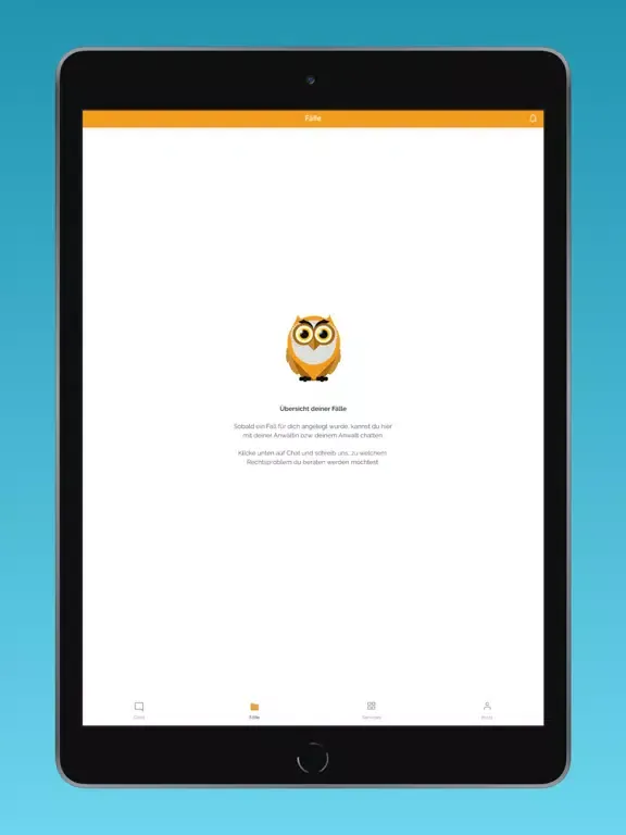 Tangkapan skrin WGVmeinRECHT iPad 