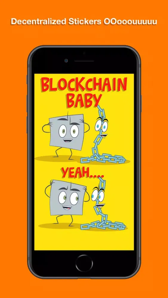 Blockchain Stickers Screenshots