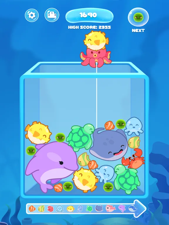 Melon Fish Game iPad  Screenshots