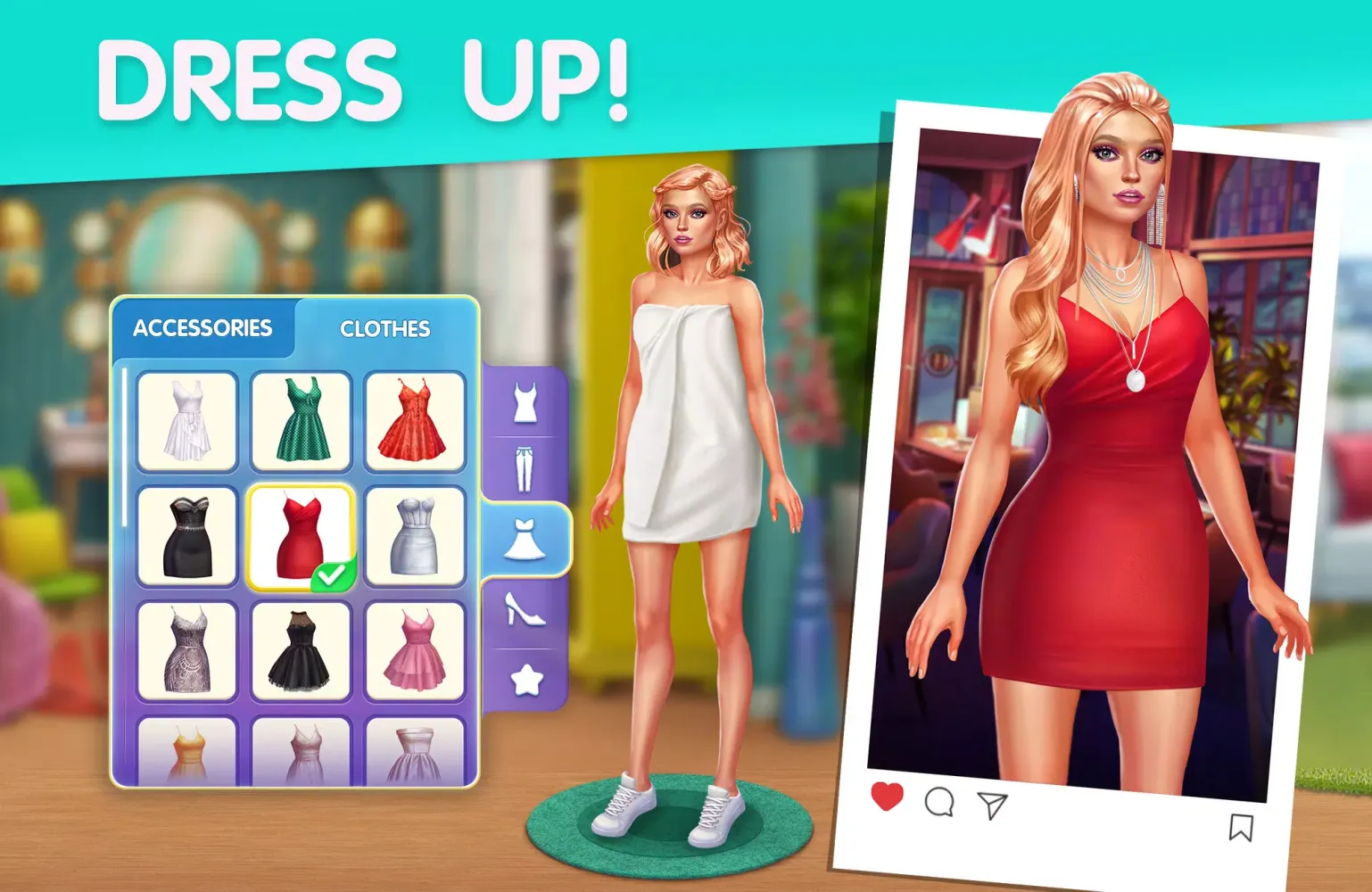 Hollywood Legends: Makeover سکرین شاٹس