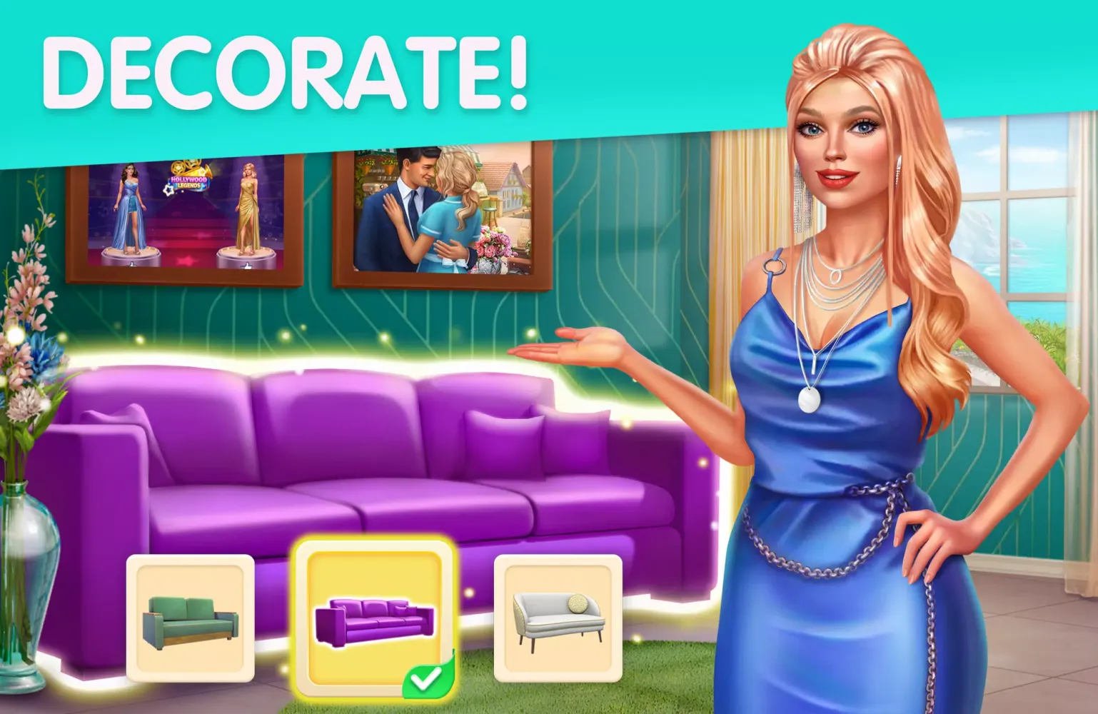 Hollywood Legends: Makeover سکرین شاٹس