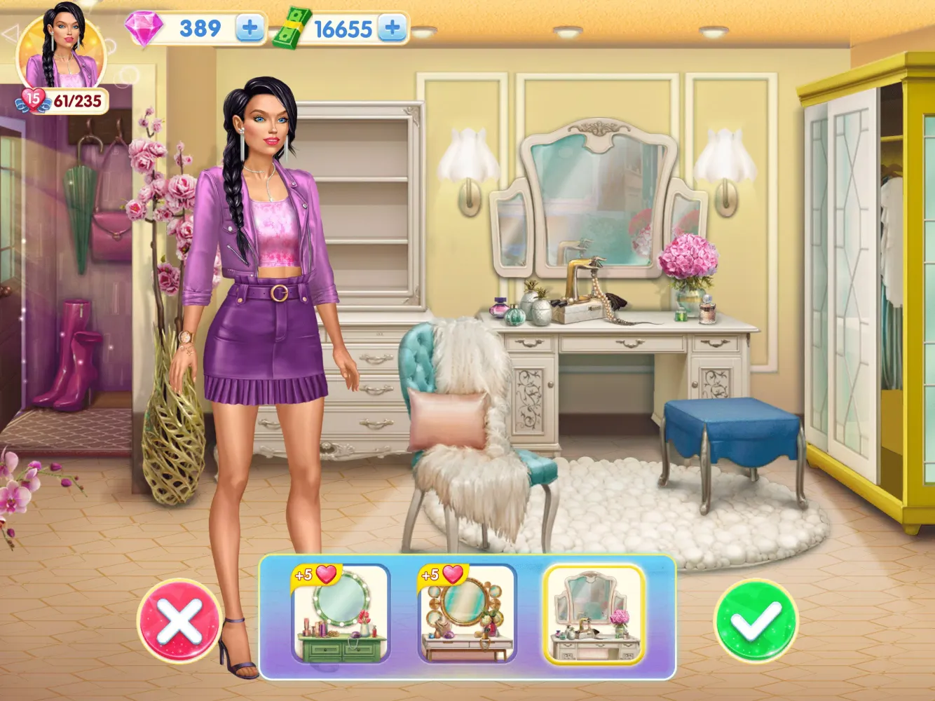 Hollywood Legends: Makeover سکرین شاٹس