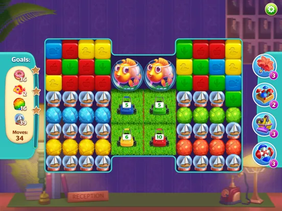 تصاویر Hotel Blast: Renovation Story iPad 