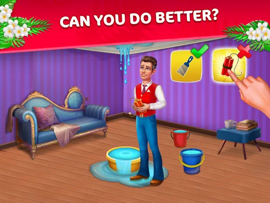 تصاویر Hotel Blast: Renovation Story iPad 