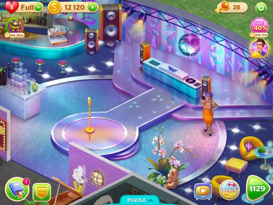 تصاویر Hotel Blast: Renovation Story iPad 