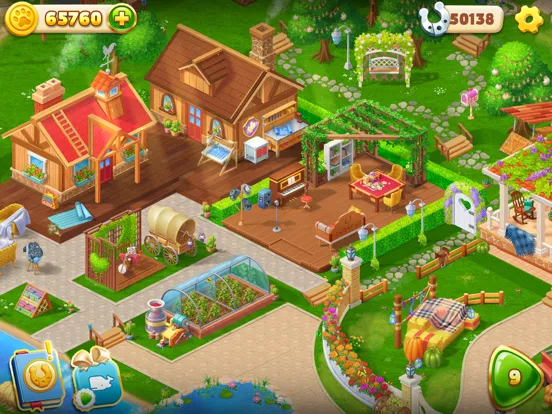 Solitaire: Texas Village iPad  Screenshots