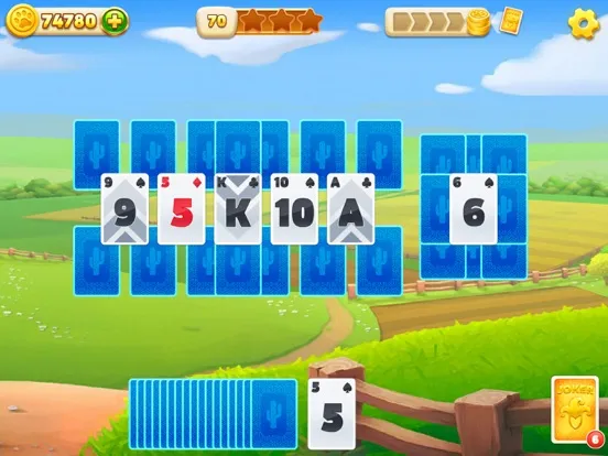 Solitaire: Texas Village iPad  Screenshots