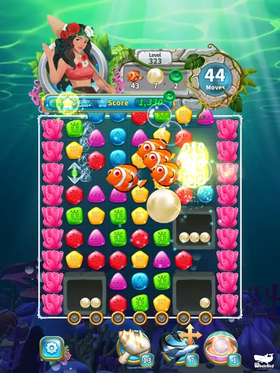Jewel Aloha- Match 3 Puzzle iPad  سکرین شاٹس